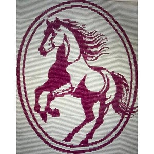 Horse - Overlay Mosaic Crochet - PATTERN ONLY - US crochet terms