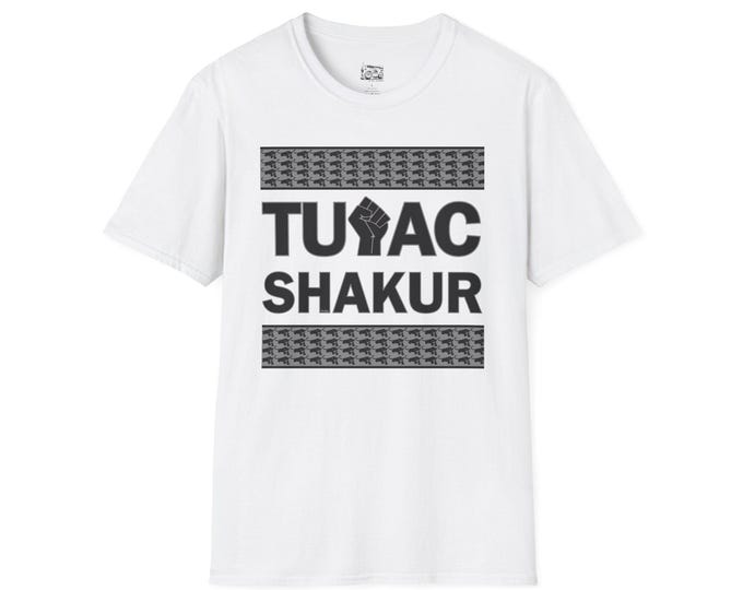 2Pac Unisex Softstyle T-Shirt, Hip Hop Tee, West Coast Music Shirt, Rap Fans Gift,