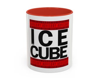 Bold Ice Cube Coffee Mug: Unique Music Lover Gift