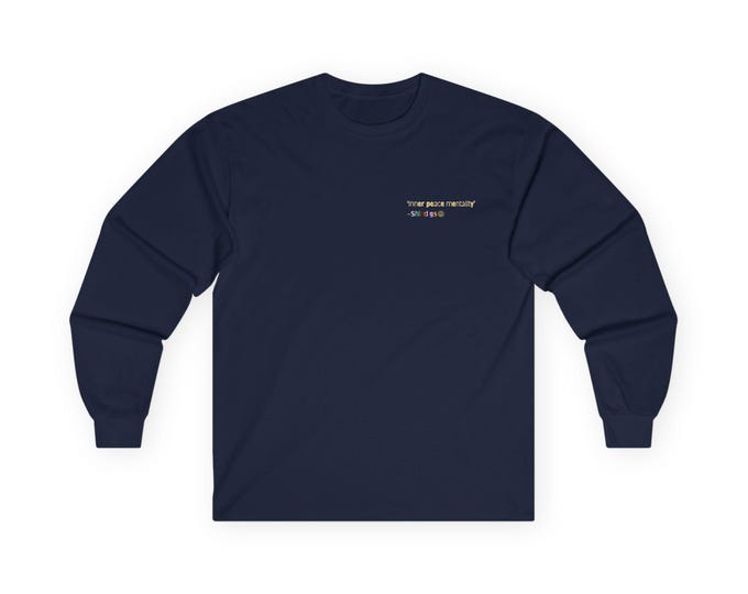 Positive Vibes Long Sleeve Tee: Self Love & Kindness