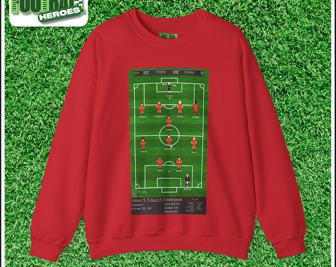 Liverpool 2005 Champions League Final Sweatshirt: Miracle of Istanbul