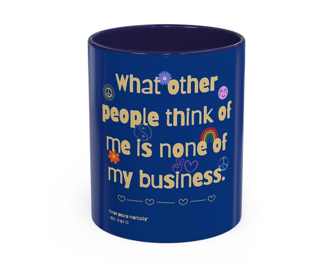 Motivational Coffee Mug: Self-Care Affirmation, Fun Gift