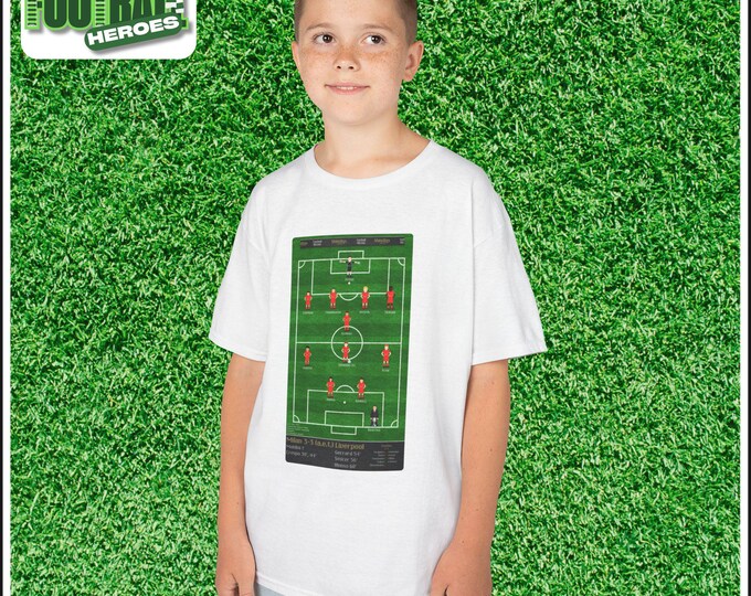 Liverpool 2005 Champions League Final Tee: Miracle of Istanbul