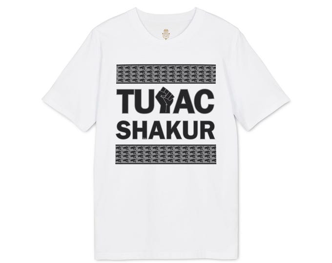 2Pac Hip Hop T-Shirt: West Coast Rap Music, Organic Cotton