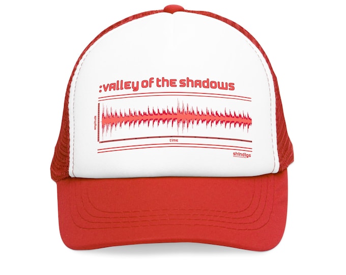 Valley of the Shadows Cap, Music Lover Gift, Unisex Outdoor Hat, Festival Accessory, Summer Style, Drum and Bass