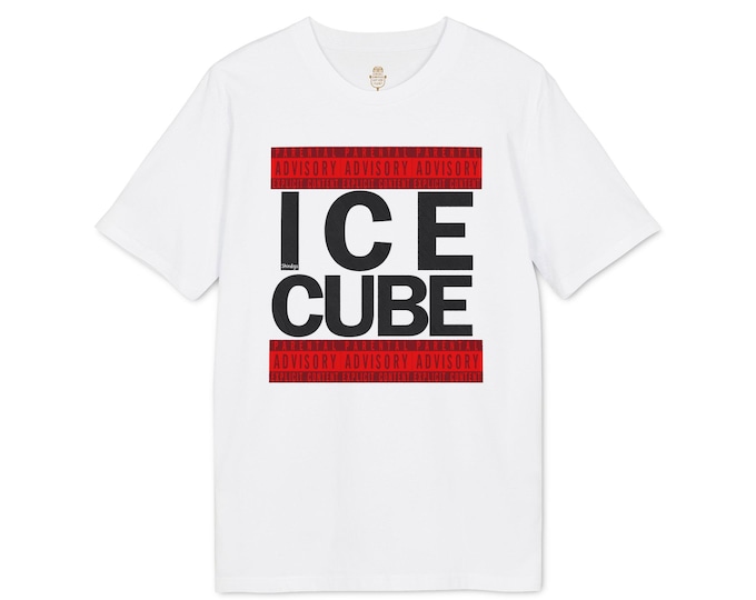 Ice Cube Stanley/Stella Unisex T-shirt: NWA Hip Hop Music Tee