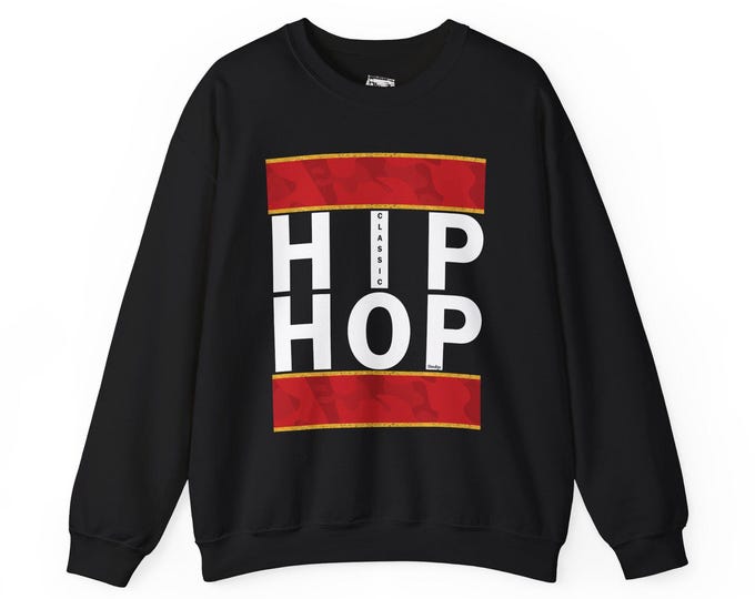 Classic Hip Hop Jumper: Vintage Rap Music Style - Unisex Streetwear