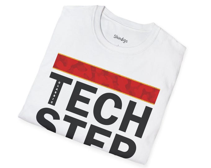 Classic Techstep tshirt - drum and bass - Neurofunk - Tech Step
