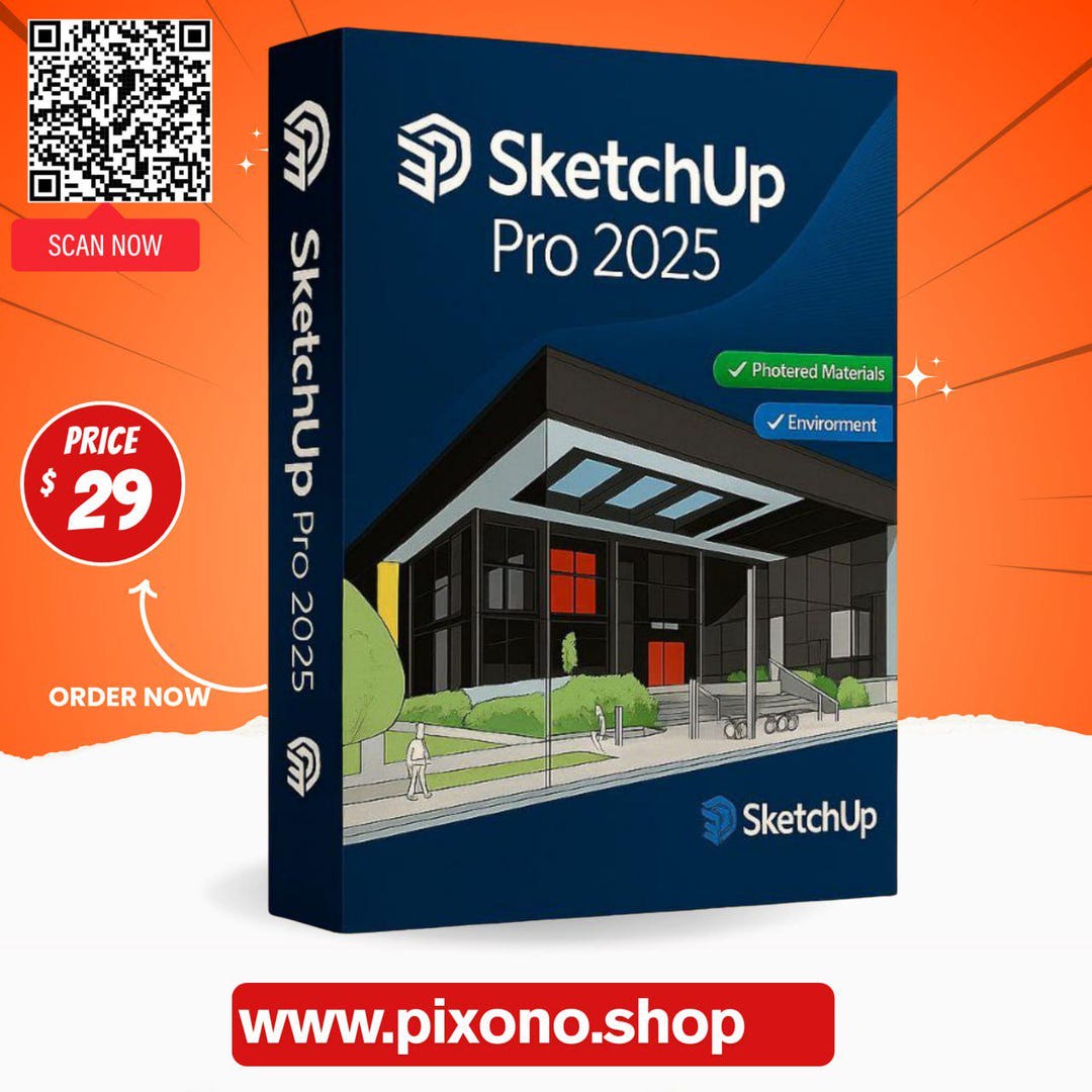 Sketchup Pro 2025 – Lifetime 3D Modeling Software for Architecture ...