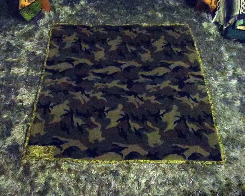 4# Camo Trucks Boy Quilt