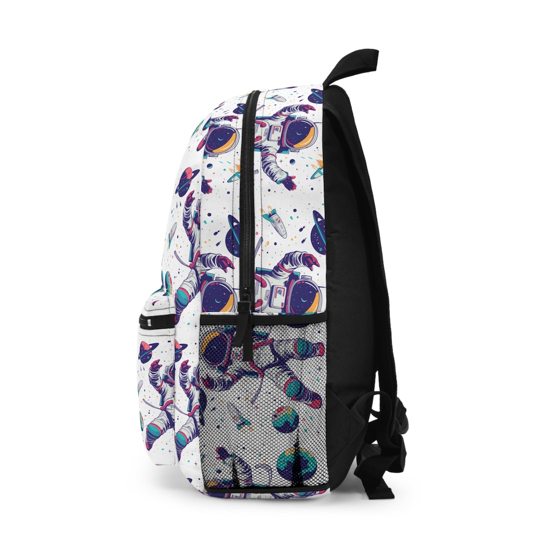 Astronaut Space Theme Back to School Backpack Bookbag Outer-space ...