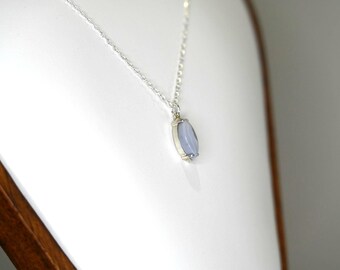 Marquise-Cut Utah Agate Talisman Necklace | Unearthed by Root & Rush