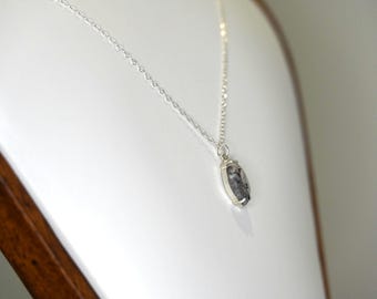 Marquise-Cut Utah Agate Talisman Necklace | Unearthed by Root & Rush