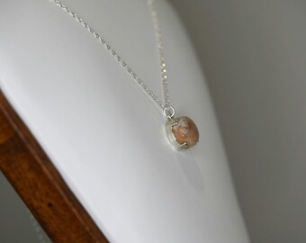 Round-Cut Utah Jasper Talisman Necklace | Unearthed by Root & Rush