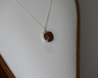 Round-Cut Utah Jasper Talisman Necklace | Unearthed by Root & Rush