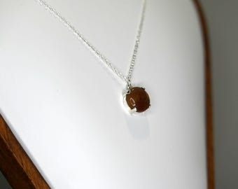 Round-Cut Utah Jasper Talisman Necklace | Unearthed by Root & Rush