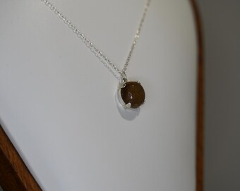 Round-Cut Utah Jasper Talisman Necklace | Unearthed by Root & Rush