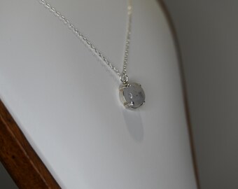 Round-Cut Utah Chalcedony Talisman Necklace | Unearthed by Root & Rush