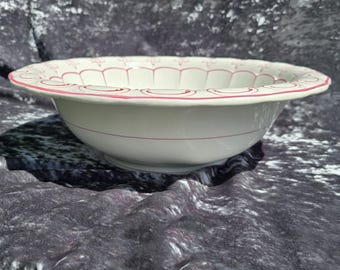 16" Antique John Maddock & Sons Ceramic Royal Wash Basin