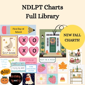 Digital Needlepoint & Cross Stitch Pattern Library LIFETIME ACCESS: Halloween Design Seasonal Charts (Digital Download), Weekly Additions