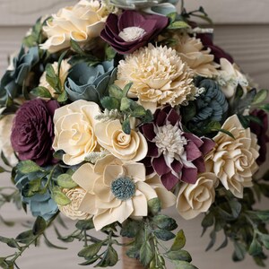 Sola Wood Bridal Bouquet