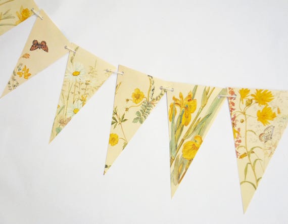 spring paper garland