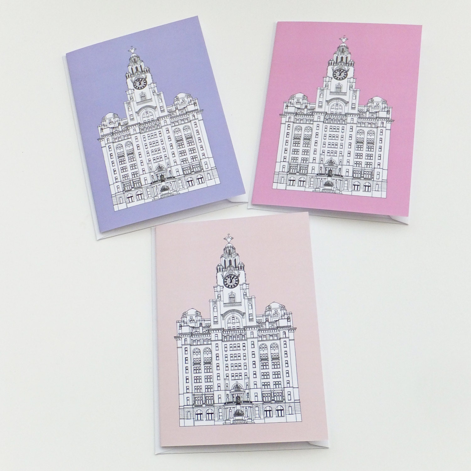 Liverpool Cards Blank Cards With Envelopes Greeting Cards - Etsy