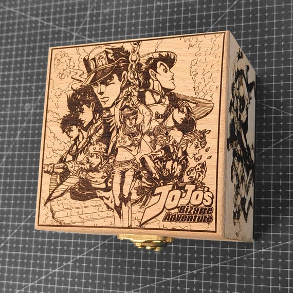 ジョジョの奇妙な冒険 オルゴールボックス 天然木製 海外製 アニメ Amazon | ジョジョの奇妙な冒険 オルゴール 音楽ボックス 木製
