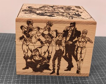 ジョジョの奇妙な冒険 オルゴールボックス 天然木製 海外製 アニメ Amazon | ジョジョの奇妙な冒険 オルゴール 音楽ボックス 木製