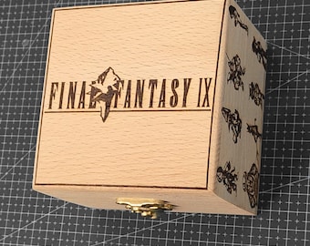 崖の上のポニョ オルゴール 手回し式 木製 彫刻入り ハンドメイド