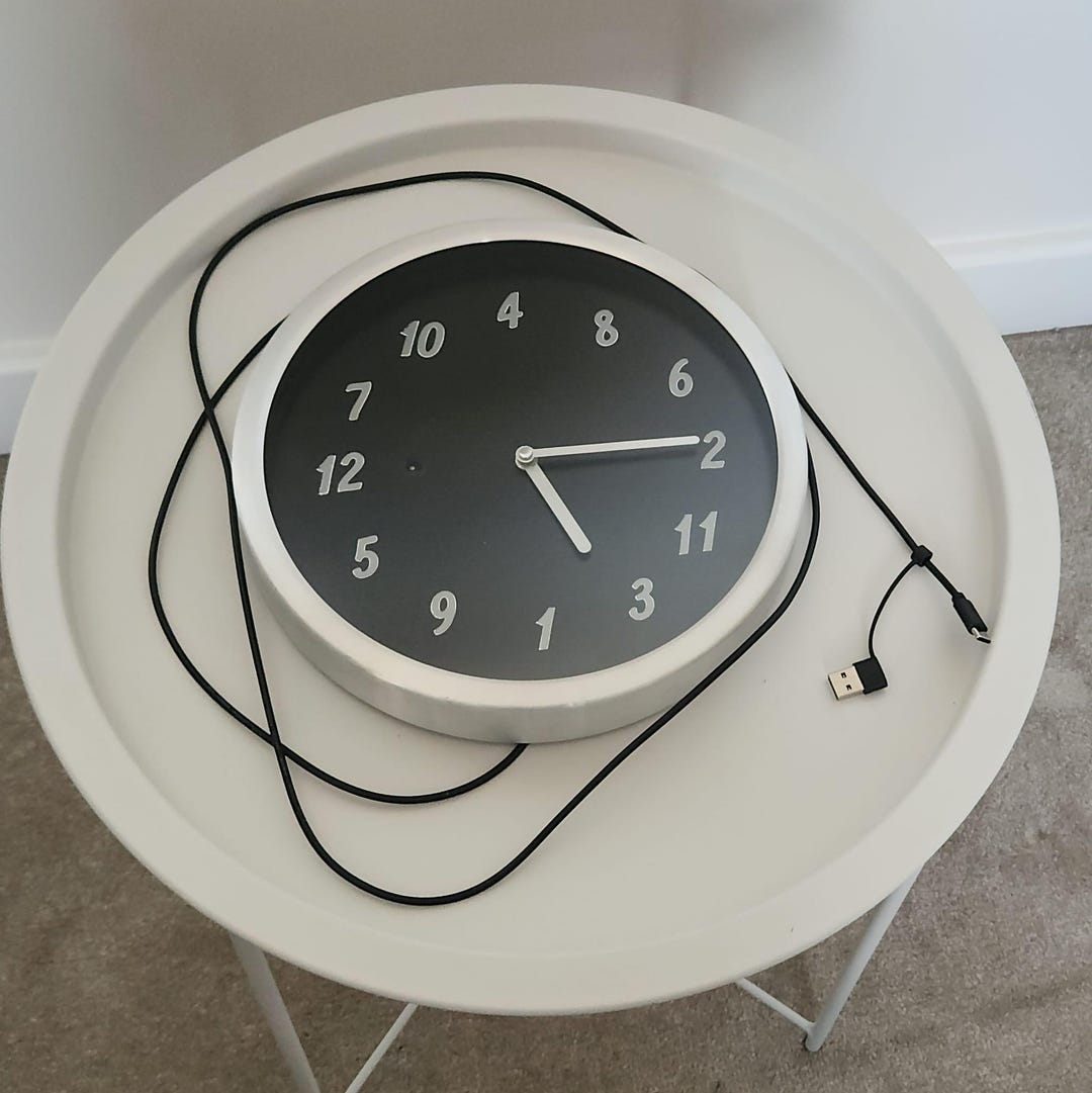 Scrambled Wall Clock, Unique and Funny Office Clock, Functional Hour ...