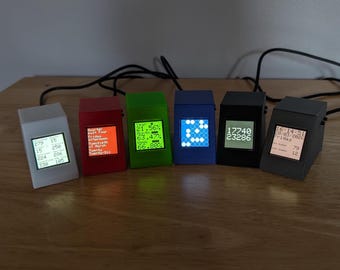 Customizable Desktop Clock With Multiple Modes (Binary, Epoch and Percent rgb display)