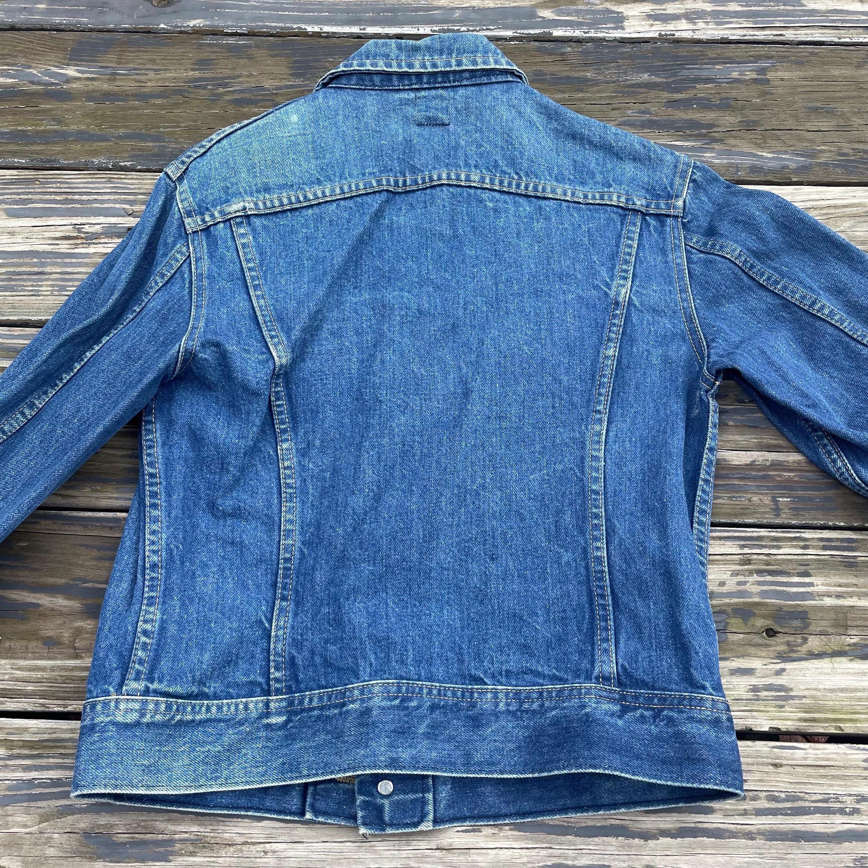 70s USA製 Lee STORM RIDER 36R 101 Vintage 1970s 1980s Lee 101 Storm Rider Denim Jacket Made in