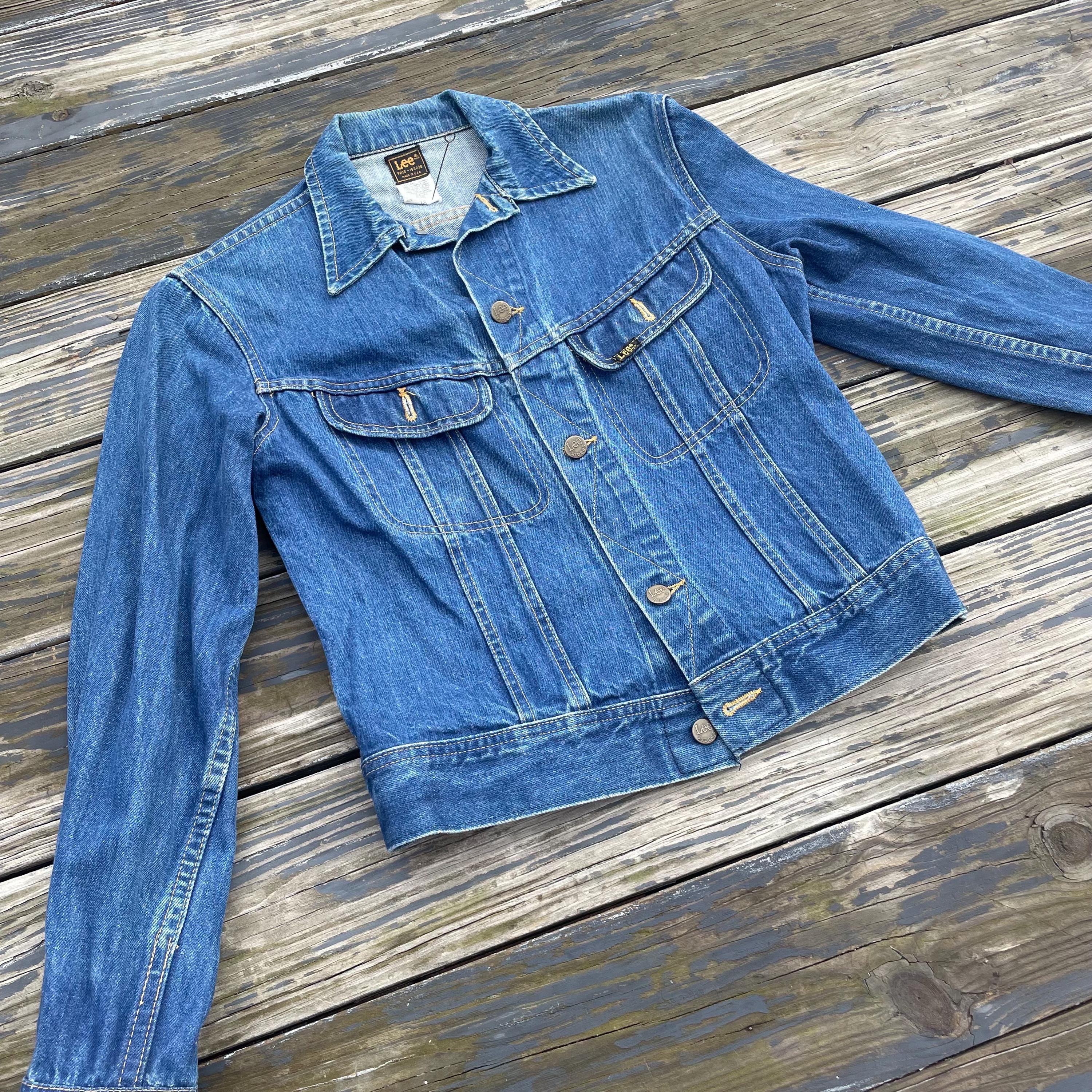 70s USA製 Lee STORM RIDER 36R 101 Vintage 70's Lee Storm Rider Denim Jacket 101 LJ Regular