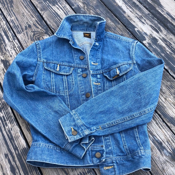 Vintage Lee Rider 101J Denim Jacket Two Pocket Mad