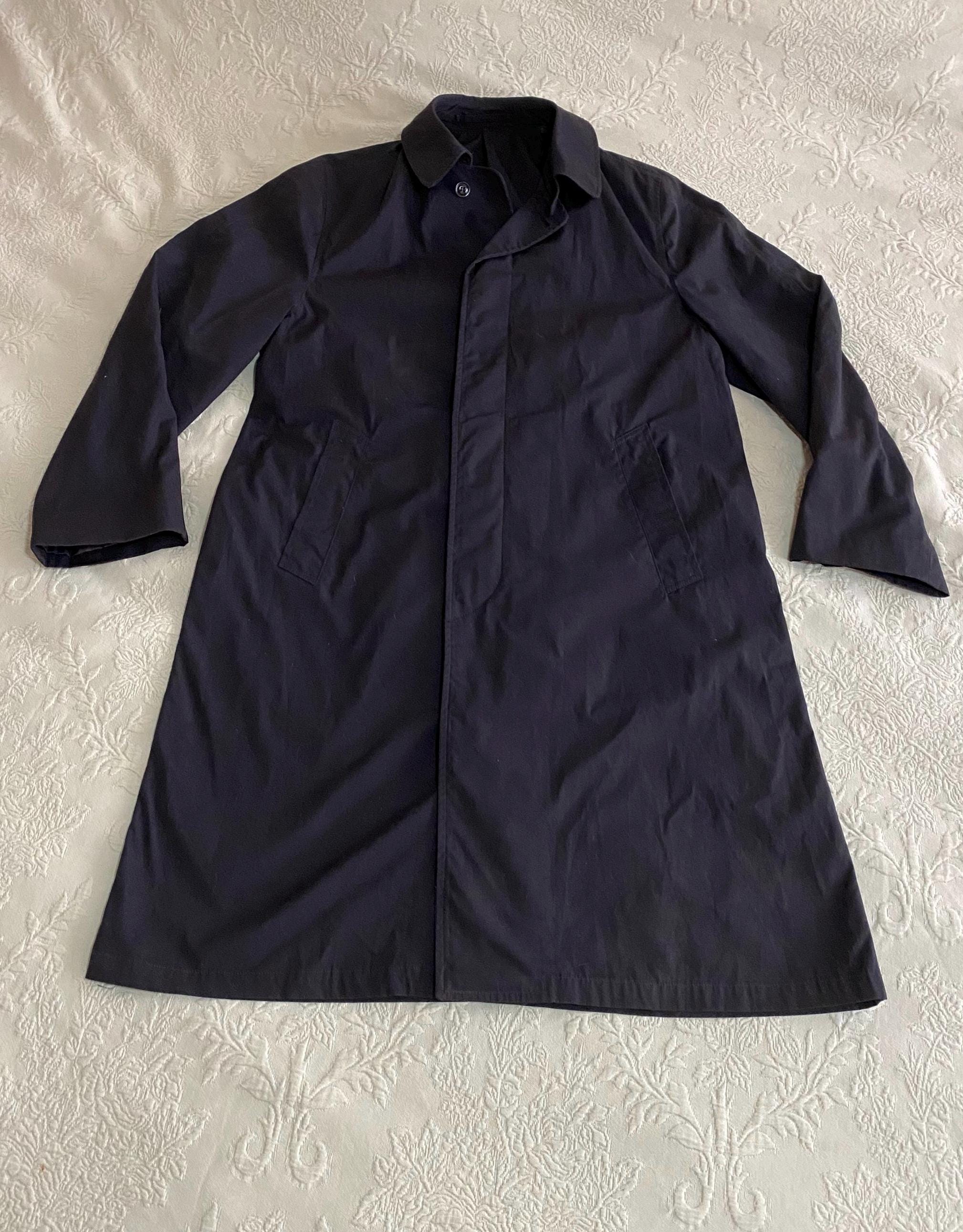 1950年代US NAVY RAINCOAT vintage 1950s Vintage U.S.NAVY Cotton Poplin Rain Coat ヴィンテージ