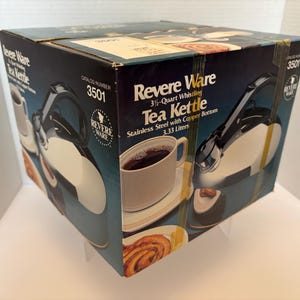 Revere Ware Tekanna 3,5 liter modell 3501 NOS Vintage Ny