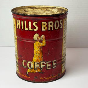 Vintage hills brothers coffee cans - Etsy 日本