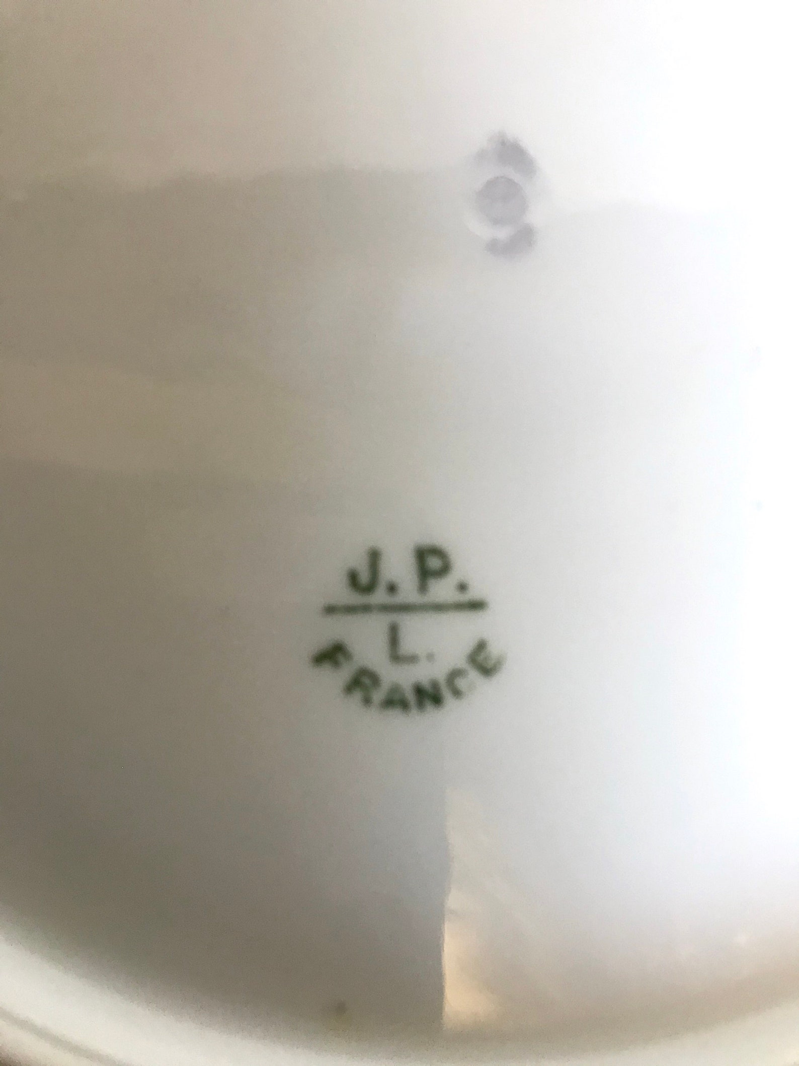 JPL France Antique Limoges Plate Limoges Porcelain Plate Etsy