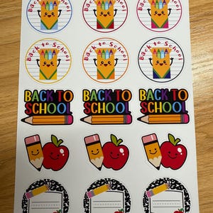Custom Matte Sticker Sheet: Personalized Theme Stickers
