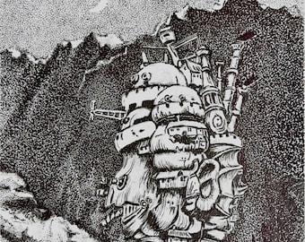 Howl's Moving Castle Print