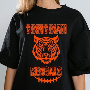 Cincinnati Bengals Graphic Tee: Unisex Football Game Day Shirt