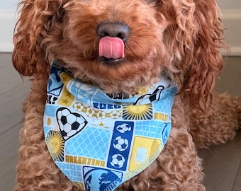 Argentina - Copa do Mundo FIFA 2026 - Bandana para animais de estimação
