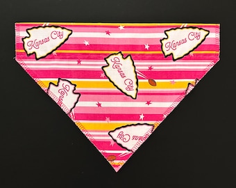 Kansas City Chiefs Hundehalstuch - KC CHIEFS Pink