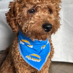 LA Chargers Pet Bandana