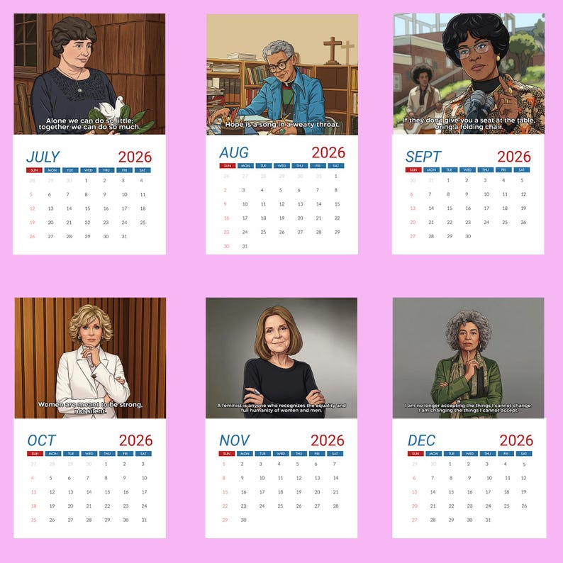 Well Behaved Woman 2026 Calendar, Well Behaved Woman Monthly Wall ...