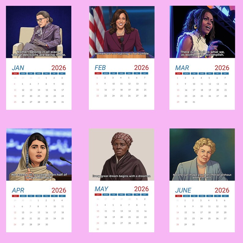 Well Behaved Woman 2026 Calendar, Well Behaved Woman Monthly Wall ...