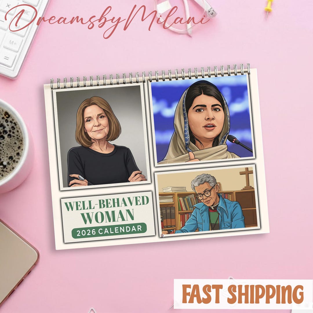 Well Behaved Woman 2026 Calendar, Well Behaved Woman Monthly Wall ...