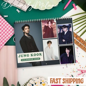 Bts Wall Calendar - Etsy