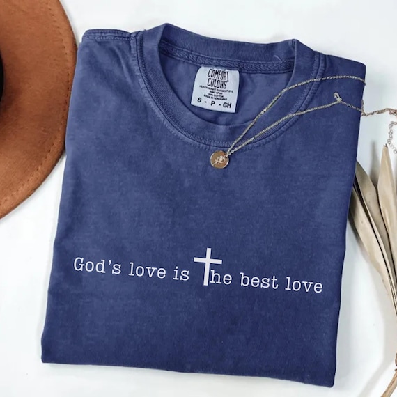 Christian Shirt For Women, Faith Based Tee, Bible Verse Graphic Shirt, Religious Gift For Mom, Comfort Colors® Christian T Shirt
